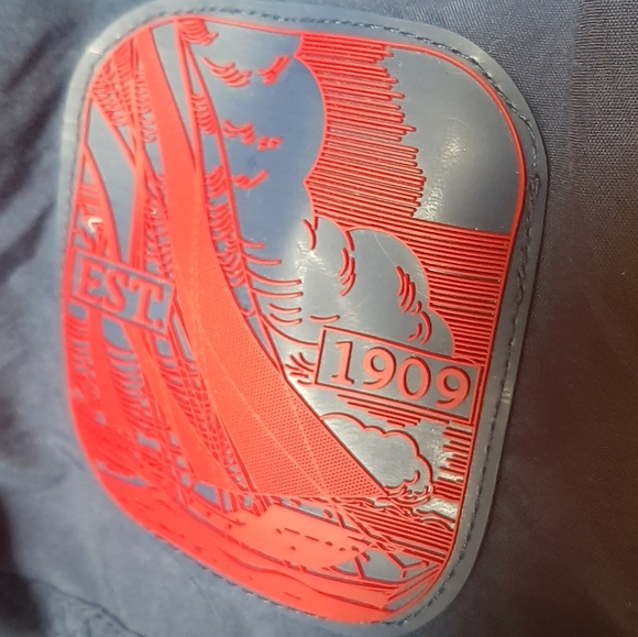 VTG Regatta Sport Colorblock Rain Gear Jacket Hood - Picture 11 of 12